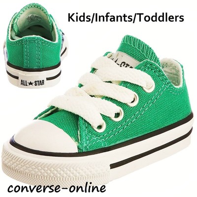 boys green trainers